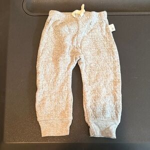 Burt's Bees Baby organic cotton Light Gray Joggers